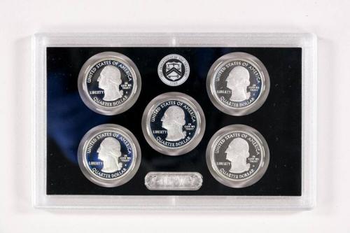 2013 United States Mint Quarters Silver Proof Set