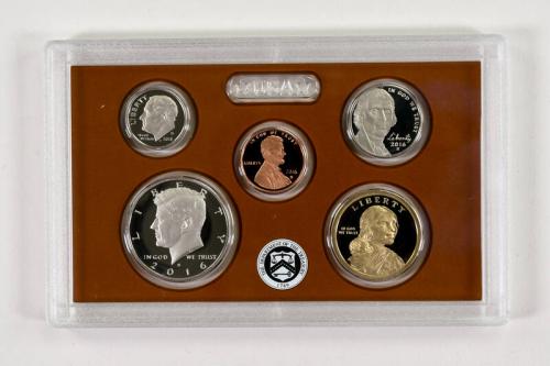 2016 United States Mint Coins Clad Proof Set