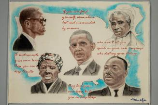 African American Figures Drawing