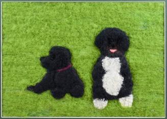 Felted Bo and Sunny