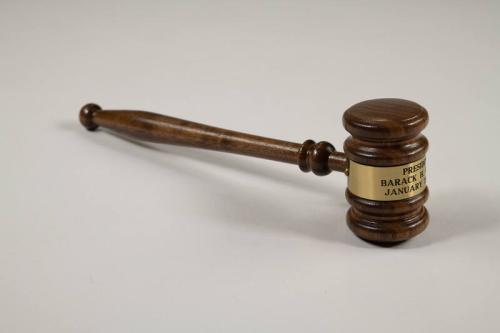 2009 Inaugural Platform Gavel