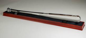 Opening Day 2010 Crystal Baseball Bat