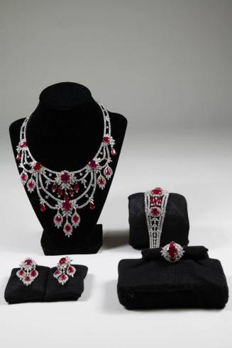 Ruby Jewelry Set