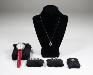 Ruby Jewelry Set