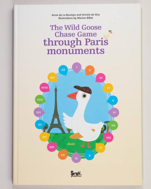 The Wild Goose Chase Game through Paris Monuments