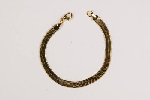 Wide Chain Bracelet