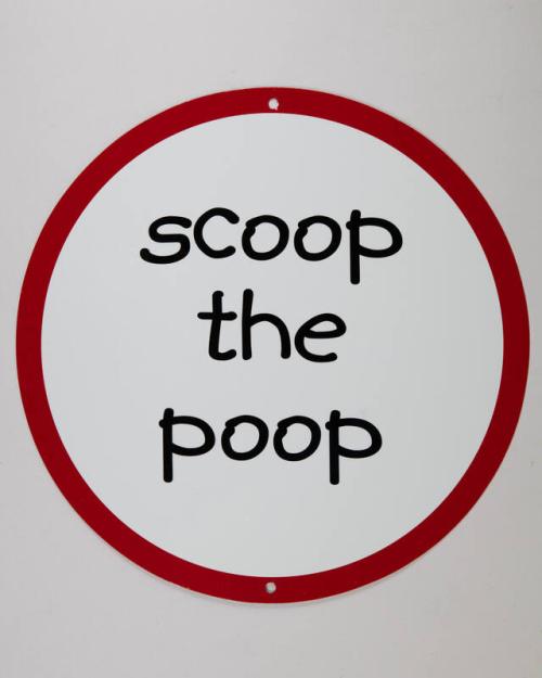 Scoop the Poop Sign