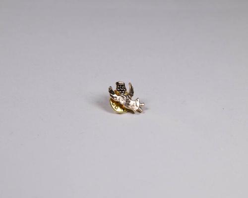Gold-Toned Angel Lapel Pin