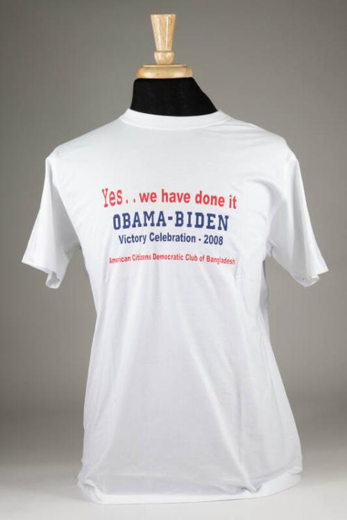 American Citizens Democratic Club of Bangladesh Election Night T-Shirt for First Lady Michelle Obama