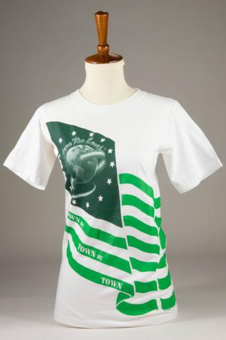 Save the Earth Green Flag T-Shirt