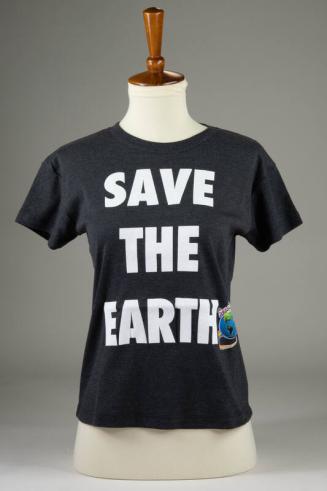 Dark Gray Save the Earth T-Shirt