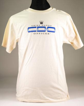 Cream CDO: Chief Daddy Officer T-Shirt