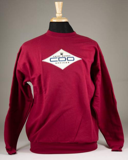 Crimson CDO: Chief Daddy Officer Sweatshirt