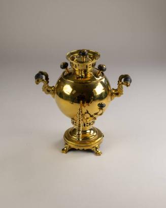 Brass and Wood Samovar