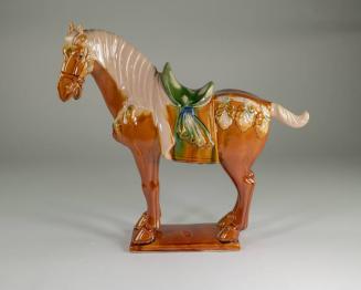 Ceramic Horse Sculpture