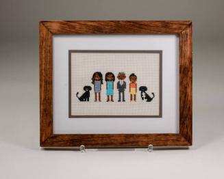 Cross-Stitch Portrait of the First Family