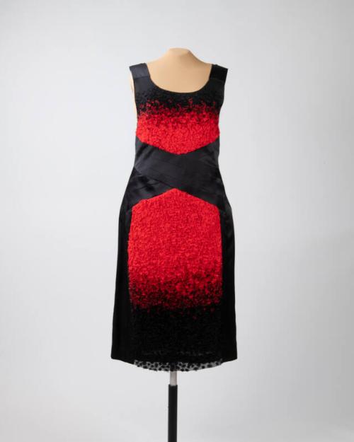 Black and Crimson Dress