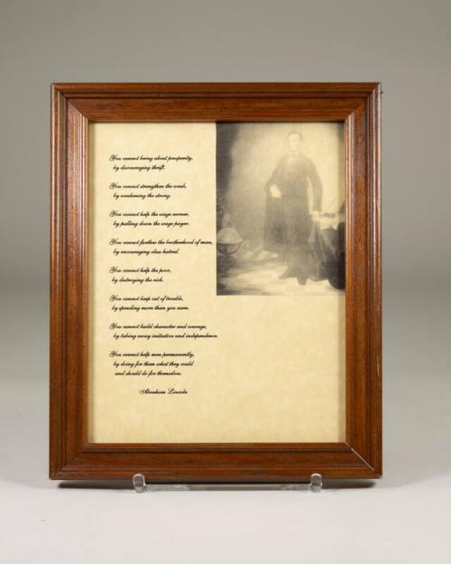 Abraham Lincoln Photographic Print