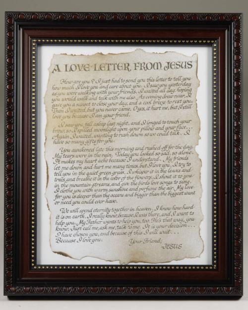 A Love Letter from Jesus