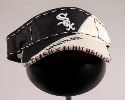 White Sox Beaded Visor