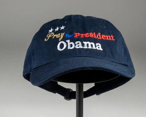 Navy Blue Pray for President Obama Hat