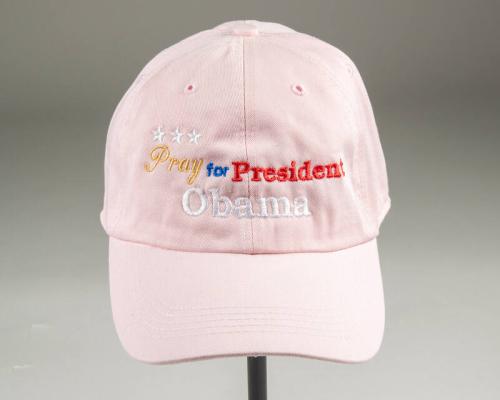 Pink Pray for President Obama Hat