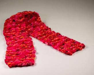 Pink Knit Scarf