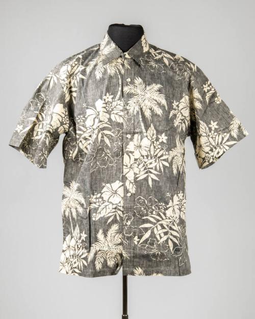 Hawaiian Style Print Shirt