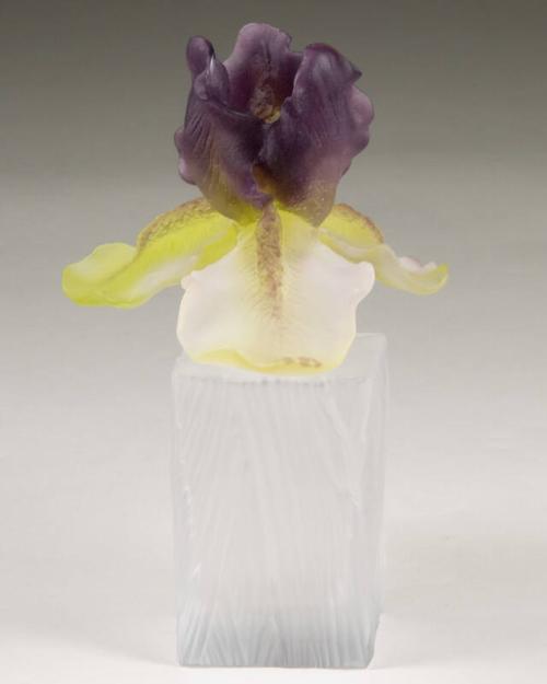 Frosted Iris Perfume Bottle