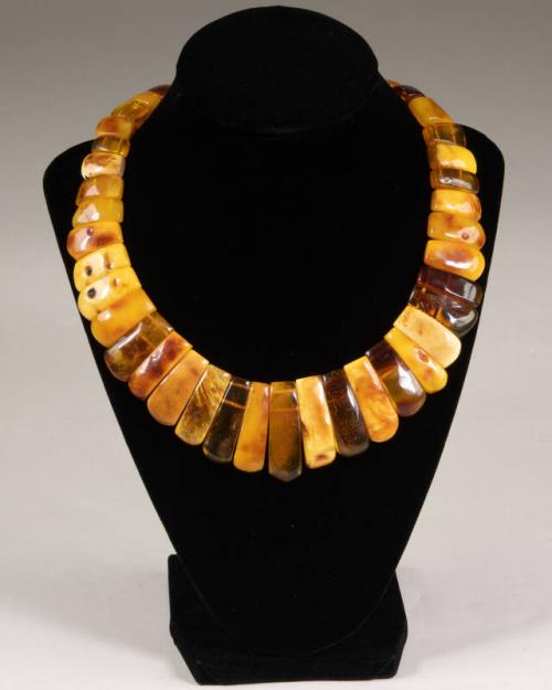 Amber Resin Necklace