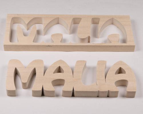 Malia Wooden Name Puzzle