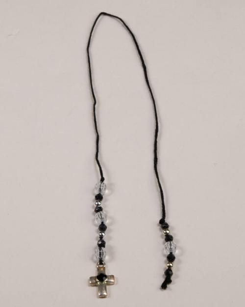 Black and Silver String Bookmark