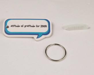 Attitude of Gratitude Key Chain