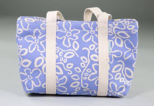 Blue Canvas Tote Bag