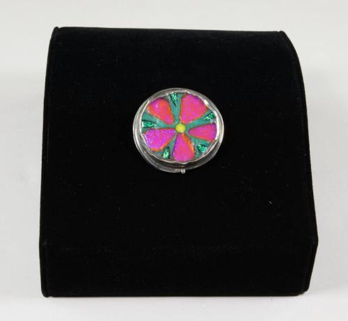 Fused Glass Brooch