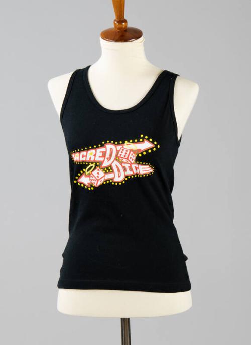 Black Sacred Dice Tank Top