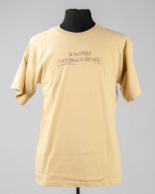 Brown "Be Inspired Everything is Possible" T-Shirt