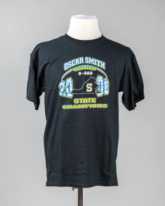 Black Oscar Smith High School Football T-Shirt