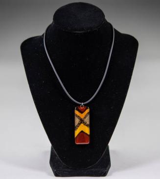 Necklace with Glass Pendant