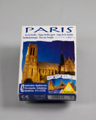 Trivia Cards Depicting Significant Paris Sites