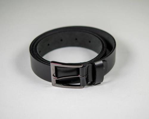 Black Leather Belt