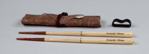 Wakasa-Nuri Wood Chopsticks for Sasha Obama