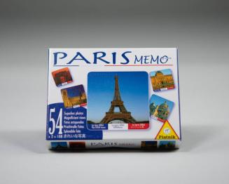 Paris Memo Card Game