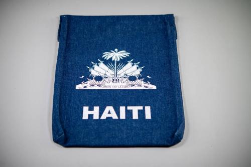 Haiti Bag with Artist Biography Enclosed