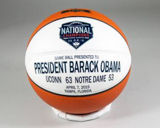 2015 UCONN Championship Game Ball