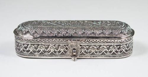 Silver Box for Writing Implements