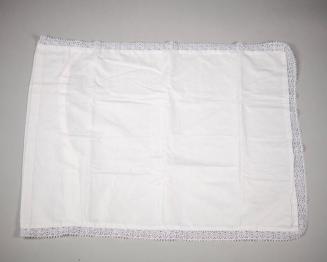 Lace-Trimmed White Pillowcase Set