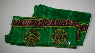 Green Patterned Shawl