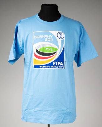 Light Blue German Football Association Women's World Cup T-Shirt