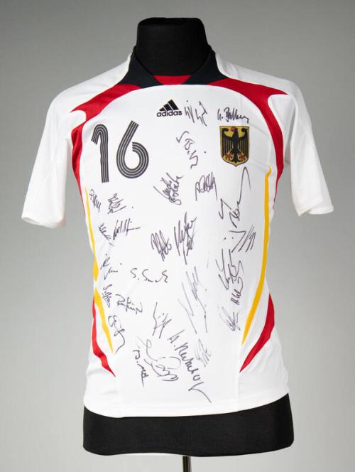 Autographed German Women's National Olympic Team Soccer Jersey